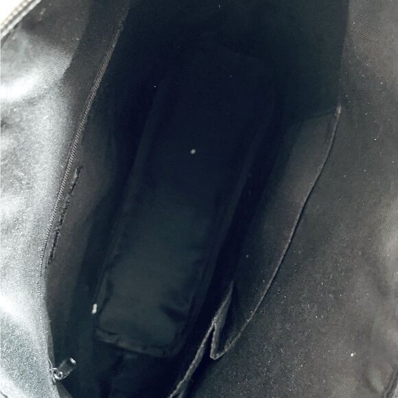 The
Limited Black Leather Nylon Print Large Shoulder Bag Size OS - Picture 12 of 13